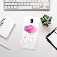 Odolné silikonové pouzdro iSaprio - Poppies - Samsung Galaxy J5 2017