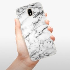 Odolné silikonové pouzdro iSaprio - White Marble 01 - Samsung Galaxy J5 2017