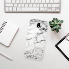 Odolné silikonové pouzdro iSaprio - White Marble 01 - Samsung Galaxy J5 2017