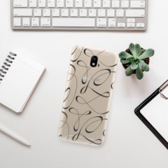Odolné silikonové pouzdro iSaprio - Fancy - black - Samsung Galaxy J5 2017