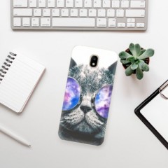 Odolné silikonové pouzdro iSaprio - Galaxy Cat - Samsung Galaxy J5 2017
