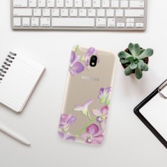 Odolné silikonové pouzdro iSaprio - Purple Orchid - Samsung Galaxy J5 2017