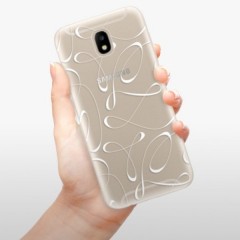 Odolné silikonové pouzdro iSaprio - Fancy - white - Samsung Galaxy J5 2017