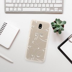 Odolné silikonové pouzdro iSaprio - Fancy - white - Samsung Galaxy J5 2017