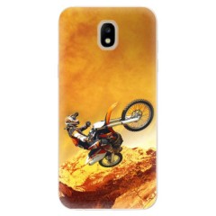 Odolné silikonové pouzdro iSaprio - Motocross - Samsung Galaxy J5 2017