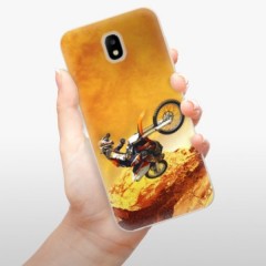 Odolné silikonové pouzdro iSaprio - Motocross - Samsung Galaxy J5 2017