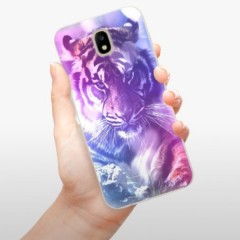 Odolné silikonové pouzdro iSaprio - Purple Tiger - Samsung Galaxy J5 2017
