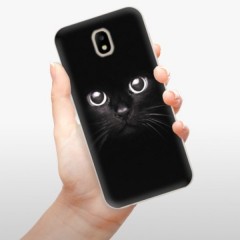 Odolné silikonové pouzdro iSaprio - Black Cat - Samsung Galaxy J5 2017