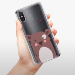 Plastové pouzdro iSaprio - Brown Bear - Xiaomi Mi 8 Pro
