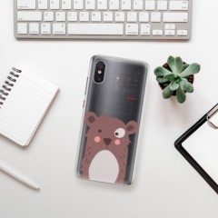 Plastové pouzdro iSaprio - Brown Bear - Xiaomi Mi 8 Pro