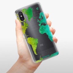 Plastové pouzdro iSaprio - Cold Map - Xiaomi Mi 8 Pro