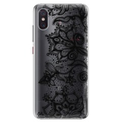 Plastové pouzdro iSaprio - Black Lace - Xiaomi Mi 8 Pro