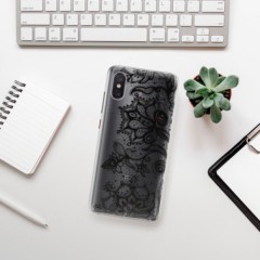 Plastové pouzdro iSaprio - Black Lace - Xiaomi Mi 8 Pro