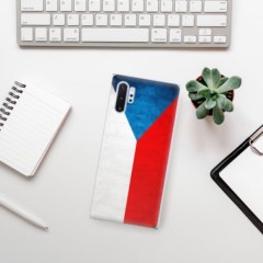 Odolné silikonové pouzdro iSaprio - Czech Flag - Samsung Galaxy Note 10+