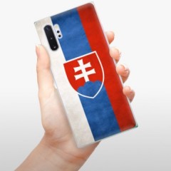 Odolné silikonové pouzdro iSaprio - Slovakia Flag - Samsung Galaxy Note 10+