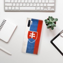 Odolné silikonové pouzdro iSaprio - Slovakia Flag - Samsung Galaxy Note 10+