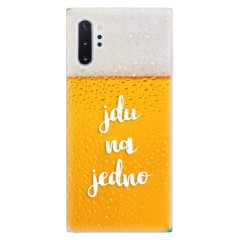 Odolné silikonové pouzdro iSaprio - Jdu na jedno - Samsung Galaxy Note 10+