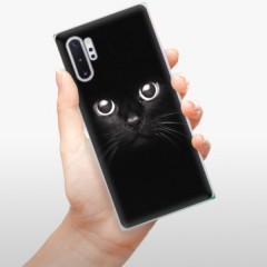 Odolné silikonové pouzdro iSaprio - Black Cat - Samsung Galaxy Note 10+