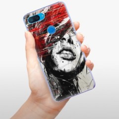 Plastové pouzdro iSaprio - Sketch Face - Xiaomi Mi 8 Lite