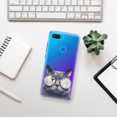 Plastové pouzdro iSaprio - Crazy Cat 01 - Xiaomi Mi 8 Lite