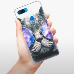 Plastové pouzdro iSaprio - Galaxy Cat - Xiaomi Mi 8 Lite