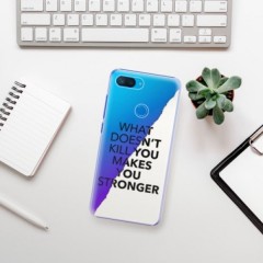 Plastové pouzdro iSaprio - Makes You Stronger - Xiaomi Mi 8 Lite