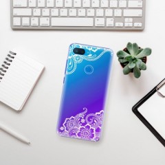 Plastové pouzdro iSaprio - White Lace 02 - Xiaomi Mi 8 Lite