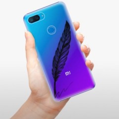 Plastové pouzdro iSaprio - Writing By Feather - black - Xiaomi Mi 8 Lite