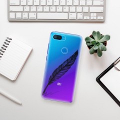 Plastové pouzdro iSaprio - Writing By Feather - black - Xiaomi Mi 8 Lite