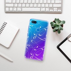 Plastové pouzdro iSaprio - Fancy - white - Xiaomi Mi 8 Lite