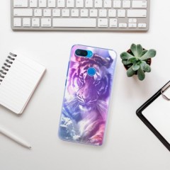 Plastové pouzdro iSaprio - Purple Tiger - Xiaomi Mi 8 Lite