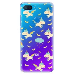 Plastové pouzdro iSaprio - Unicorn pattern 01 - Xiaomi Mi 8 Lite