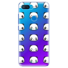 Plastové pouzdro iSaprio - Panda pattern 01 - Xiaomi Mi 8 Lite