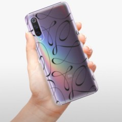 Plastové pouzdro iSaprio - Fancy - black - Xiaomi Mi 9