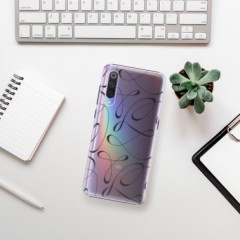 Plastové pouzdro iSaprio - Fancy - black - Xiaomi Mi 9