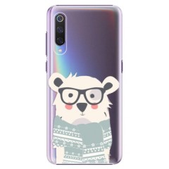 Plastové pouzdro iSaprio - Bear with Scarf - Xiaomi Mi 9