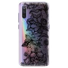 Plastové pouzdro iSaprio - Black Lace - Xiaomi Mi 9