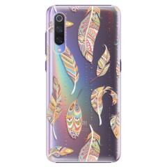 Plastové pouzdro iSaprio - Feather pattern 02 - Xiaomi Mi 9