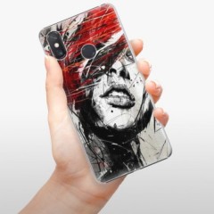 Plastové pouzdro iSaprio - Sketch Face - Xiaomi Mi Max 3