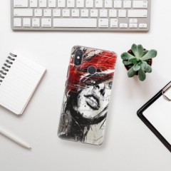Plastové pouzdro iSaprio - Sketch Face - Xiaomi Mi Max 3