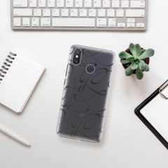 Plastové pouzdro iSaprio - Fancy - black - Xiaomi Mi Max 3