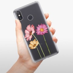 Plastové pouzdro iSaprio - Three Flowers - Xiaomi Mi Max 3