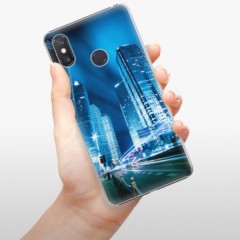 Plastové pouzdro iSaprio - Night City Blue - Xiaomi Mi Max 3