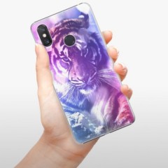 Plastové pouzdro iSaprio - Purple Tiger - Xiaomi Mi Max 3