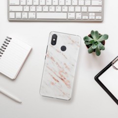 Plastové pouzdro iSaprio - Rose Gold Marble - Xiaomi Mi Max 3