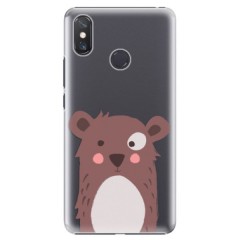 Plastové pouzdro iSaprio - Brown Bear - Xiaomi Mi Max 3