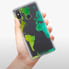 Plastové pouzdro iSaprio - Cold Map - Xiaomi Mi Max 3