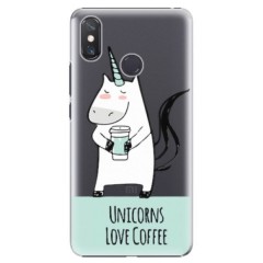 Plastové pouzdro iSaprio - Unicorns Love Coffee - Xiaomi Mi Max 3