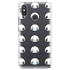 Plastové pouzdro iSaprio - Panda pattern 01 - Xiaomi Mi Max 3