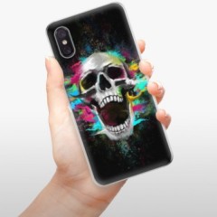 Odolné silikonové pouzdro iSaprio - Skull in Colors - Xiaomi Mi 8 Pro